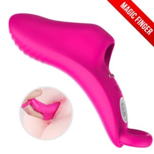 Waterproof Finger Vibrator for G-Spot and Clit