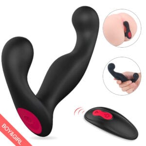 Wireless Rechargeable Anal Plug for Men and Women